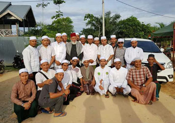 Waled Nu di Langsa Aceh