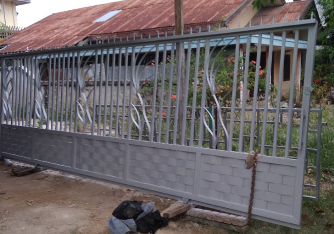 menerima tempahan pagar minimalis Langsa