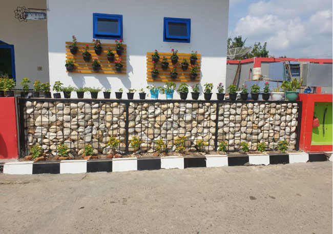 pagar batu minimalis Langsa